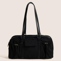 Bolso de hombro estilo coreano con almohada, bolso Vintage de nailon de gran capacidad para axilas, bolso informal Y2K para ir al trabajo, bolso para mujer Spicy Girls - details 14