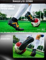 Nuevos zapatos de fútbol con tacos rotos, zapatillas artificiales para correr, entrenamiento de césped, juegos profesionales - details 2