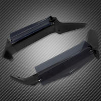 2xMotorcycle ABS Adjustable Windshield Side Wing Windshield Air Deflector Plastic For Honda Gold Wing GL1800D Tour 2018-2021 - details 3