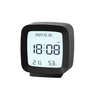 Monitor electrónico Digital de temperatura de humedad para el hogar, pantalla de oficina, decoración de dormitorio, despertador, fecha y hora - details 8