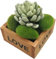 10Pcs Piedras de Musgo Artificial Planta Verde Falsa para Decoración de Hogar, Jardín, Maceta - details 4