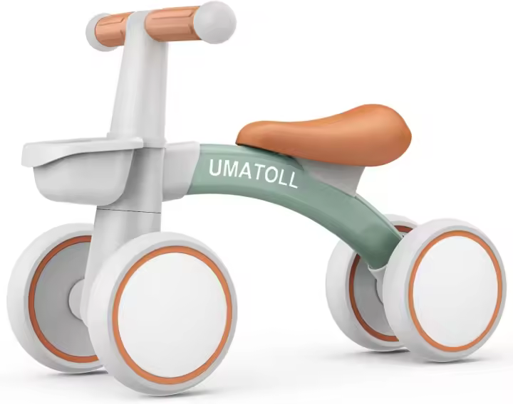 Bicicleta para Niños sin Pedales Equilibrio Seguro desde 1 Año Juguete para Bebés de 12 a 24 Meses con Canasta Regalo Ideal de Cumpleaños - 1