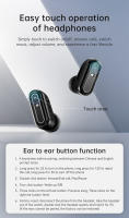 2024 Nuevo reloj inteligente y auriculares bluetooth en uno, nfc, llamada bluetooth, frecuencia cardíaca, presión arterial, reloj de monitoreo de salud, auriculares tws, impermeable reloj inteligente de ejercicio físico, adecuado para Hombres y Mujeres - details 7