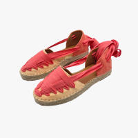 Sandalias Planas de Lona con Cordones de Yute Para Mujer Tendencia Elegante Cómoda y de Moda Para Primavera y Verano - details 4