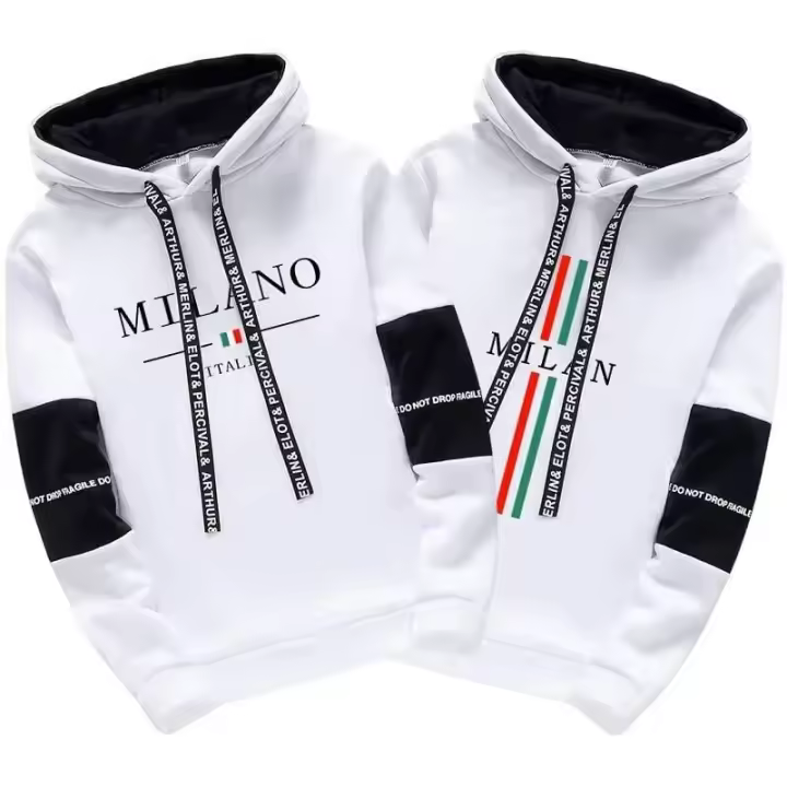 Sudadera con Capucha para Hombres Moda Ciudadana para Todas las Temporadas - 1