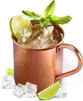 Moscow Mule PURE Tazas-Cyder-Shaped 100% Pure Solid 16 oz Tazas de cola Taza de cerveza de cobre - details 16