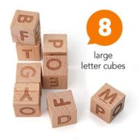Spelling Games, Wooden Matching Letters Toy with Words Flash Cards, Alphabets ABC Learning Education