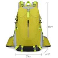Mochila Trekking 36-55L Impermeable y Ligera - Multiusos para Senderismo, Emergencia, Montañismo y Camping |   Material Resistente, Sistema de Carga Ergonómico |   Mochila Táctica Outdoor Premium - details 0