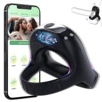 Anillo vibrador Leten para hombres, anillos vibratorios de silicona, vibrador para hombres, retardante de eyaculación, erección más fuerte, Juguetes sexuales para adultos - details 0