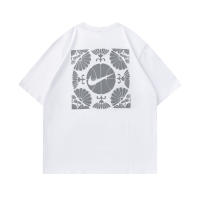 Camisetas Casuales de Verano para Hombres Algodón Puro, Cuello Redondo, Mangas Cortas, Nuevas Camisetas de Pareja con Estampados de Logotipo - details 10