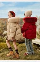 Chaqueta de Invierno para Niña Pequeña Abrigo Cálido con Capucha de Piel Sintética - details 12