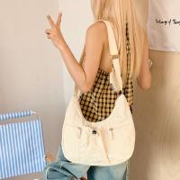 Bolso cruzado de estilo coreano, bolso plisado con cordón de gran capacidad, versátil, ligero con monedero - details 4