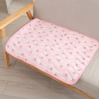 Almohadilla para mascotas, estera fresca de verano para mascotas, estera transpirable de seda de hielo para sofá para perros, estera suave y bonita para hielo para perros, verano - details 4