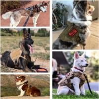 Arnés Táctico Grande para Perros Militar Apto para Shepherd Alemanes y Malinos Con Cinturón y Llavero Accesorios para Entrenamiento de Mascotas - details 16