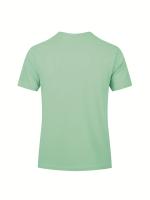 Camisetas de algodón cómodas y sólidas para hombre, camisetas informales transpirables de manga corta para uso diario en verano, 5 uds. - details 24