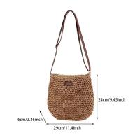 Bolso de hombro tejido cruzado de moda para mujer - details 23