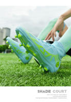 Botas de fútbol FG/TF para hombre, zapatos de fútbol profesionales Unisex, entrenamiento de hierba de alta calidad, deporte, ultraligero, antideslizante - details 14