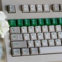 G Green Alert Keycap PBT sublimación térmica de cinco lados Cherry Profill nical teclado accesorios para ordenador PC - details 4