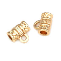 Collares de latón de Color dorado de 18K, pulseras, dijes, conectores, colgantes, cierres, cuentas, conector, suministros para fabricación de joyas, accesorios Diy- - details 18
