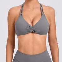 Camiseta sin mangas de Yoga con doble botón ajustable para mujer, Top deportivo ajustado y transpirable, sujetador de gimnasio para correr al aire libre de secado rápido - details 11