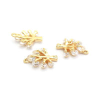 Colgantes de Árbol de Brasso Dorado de 18K Joyería Hazte de Diamantes Falsos y Circonio - details 36