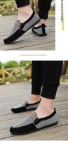 Mocasines sin cordones Zapatos casuales para hombre Zapatos de conducción transpirables de talla grande Pisos para caminar en la oficina Antideslizantes - details 16