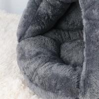 Cama de Vellón para Gatos Suave Nido de Cachorro para Perros Pequeños Casa de Dormir para Mascotas - details 10