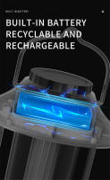Yeelight-luz portátil para acampar al aire libre, iluminación colgante, recargable, temperatura de Color ajustable, 6000K, IP5 general, resistente al agua - details 6