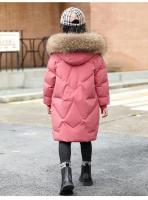 Chaqueta de Moda de Invierno para Niñas Cálida y con Capucha Parka de Algodón para Niñas de 8 a 12 Años - details 23