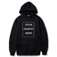 Sudaderas con capucha personalizadas para hombres y mujeres, sudadera con texto, Tops suaves personalizados, manga larga - details 3