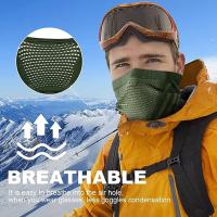 Máscara Facial de Prueba de Viento para Invierno Pasamontañas con Calentador de Cuello - details 7