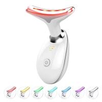 Masajeador antiarrugas en 7 colores, dispositivo de estiramiento Facial para apretar la belleza del cuello y la cara, herramienta para el cuidado de la piel con papada - details 1