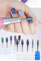 Parkson-brocas de carburo de tungsteno para uñas, herramienta de manicura, fresa de arco iris - details 8