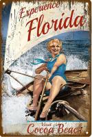 Surf Sun-placa Vintage de Metal para puerta, cartel de hojalata, pinturas interiores del hogar, carteles de pared Mancave, decoración de habitación - details 1