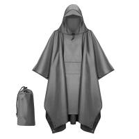 (Best） 3 in 1 Raincoat Poncho Multifunctional Raincoat Durable Hiking and Fishing Poncho Lightweight and Waterproof - details 3