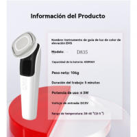 Presenta el instrumento de masaje facial ems micro-corriente reafirmante lifting fotónico rejuvenecimiento de la piel instrumento de belleza uso doméstico - details 1
