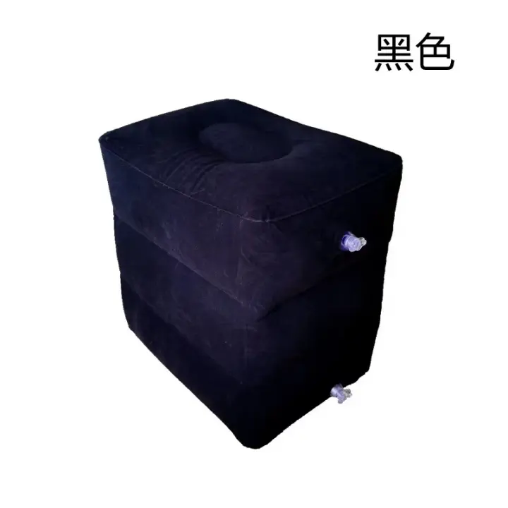 Almohada inflable para reposapiés de viaje, Consejo de reposapiés para Avión, tren de Vuelo, 1 piezas - 1