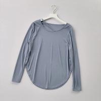 Camisa Deportiva para Mujer Holgada para Correr, Secado Rápido, Grande, Informal, Transpirable, Ropa de Yoga que Absorbe el Sudor, Camisa de Manga Larga - details 8