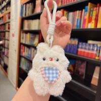Lindo llavero de peluche de conejo, joyería pequeña, juguete de peluche, llavero de coche de regalo - details 8