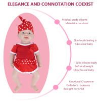 Muñeca Renacida de Silicona 100% IVITA 37cm, 1.65kg Juguete Realista para Niños Ojos Personalizados - details 3
