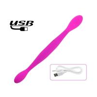 Embalaje privado Sexy de doble cabeza para saltar huevo recargable masturbación femenina clítoris estimulador del punto G masajeador vaginal juguetes sexuales S0057 - details 2