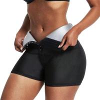 Pantalones cortos de sauna para mujer que queman grasa en el abdomen y la cintura Neopreno PU - details 11