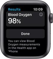 Apple Watch Series 6 (GPS, 44 mm) - Caja de aluminio gris espacial con correa deportiva negra (renovada) - details 2
