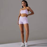 Conjuntos de Yoga Top Corto de Deportiva con Espalda Bonita Ropa Deportiva para Mujeres - details 27