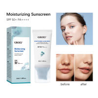 SPF50 + protector solar Facial Centella Asiatica bloqueador Solar crema blanqueadora de piel PA ++++ Protector hidratante impermeable cuidado Facial - details 0