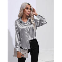 Camisa de satén para mujer, blusa de manga larga, nuevo estilo primavera/verano, ropa de mujer - details 6