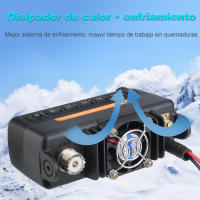 Retevis RT73 Radio bidireccional para coche, GPS, UHF, VHF, 20W, estación de Radio móvil Digital - details 15
