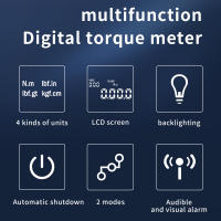 Medidor de torsión Digital ANCG-135, probador de torsión ajustable, pantalla LCD, llave para mantenimiento de bicicletas y coches, 4-135n. M - details 2