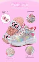 Nuevo modelo 2025 Patines deportivos en línea de 4 ruedas para niños, zapatillas deportivas de buena calidad para interiores, a la moda. - details 6