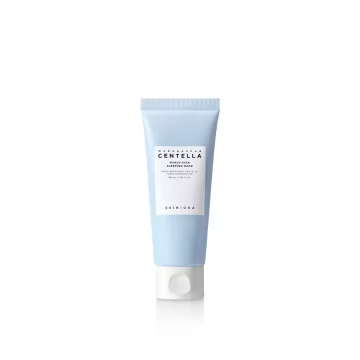 SKIN1004 Hyalu-CICA Paquete para dormir 3.38 fl.oz, 100ml Melatonina Ácido hialurónico Extracto de Centella Asiática Húmedo y revitalización - 1